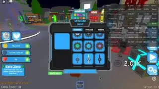 wiz_walker is live: grinding on robot simulator (ROBLOX)