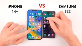 iPhone 14 Plus vs Samsung S22 | SPEED TEST