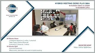 DHOW Toastmasters - Demo Hybrid Meeting