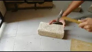 How to break bricks according to size