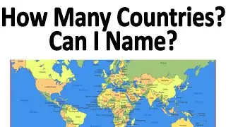 American tries to name half the world's countries. My 100,000 subscriber celebration!