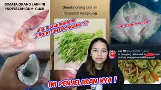 VIRAL ! CUMI , KANGKUNG , PARE DAN IKAN PARI VIRAL DI TIKTOK  ! PENJELASAN NYA DI SINI !