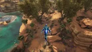 ARK: Survival Evolved Power Armor test flight