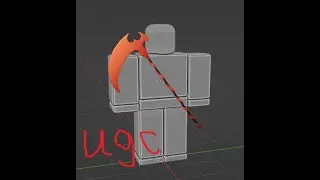 Roblox UGC Timelapse - Simple Scythe Design