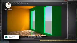 Interior Lighting and Rendering in Maya Course | Wall material in Maya | Promo