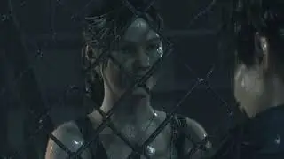 RESIDENT EVIL 2 remake 2nd run Leon cut scene changes! **NO COMMENTARY**