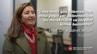 Bağışçı Söyleşileri - Prof. Dr. Kudret Altun