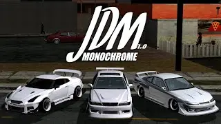 CarsPack JDM Monochrome Stance Drift - GTA San Andreas Android & PC