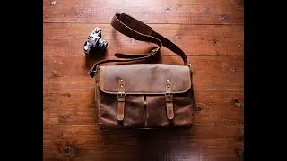 SPARK Camera Bag | Bolsa bandolera de piel para cámaras de Fotos