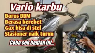 VARIO 110 boros BBM,  Langsam naik turun | kvb
