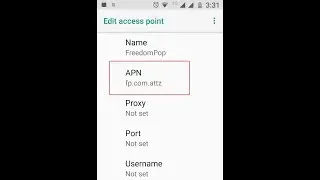 FreedomPop APN Settings LTE Global SIM