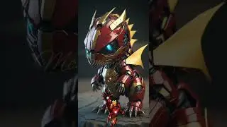 Superheroes But Baby Dragon 💥 All Charakters 