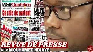 REVUE DE PRESSE RFM, REVUE DE PRESSE AUJOURD'HUI 06 11 2023