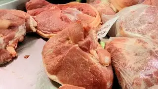 Как выбрать мясо на рынке.