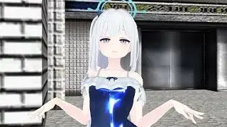 [mmd/blue archive] miyako Automotivo Extradimentional
