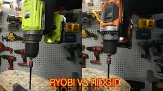 Ryobi vs Ridgid Drills test power tools best tools