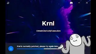 Как исправить ошибку при запуске krnl 