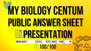 BIOLOGY 12TH BOARD CENTUM PAPER | Explained Presentation & Tips 🧬