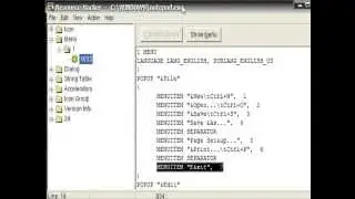 Notepad, Exit Button Creation