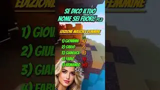E' uscito il vostro nome?😬 