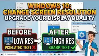 How To Change Screen Resolution in Windows 10  ( 2026 ) SUPER EASY GUIDE