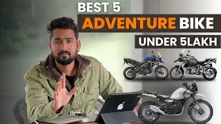 Best 5 Adventure Bikes under 5 Lakh in India.