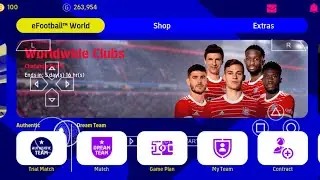 eFootball 2022 Android Mobile Gameplay