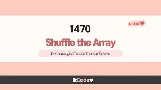 leetcode - 1470 Shuffle the Array JavaScript Solution