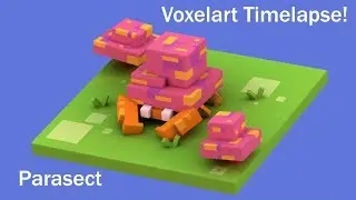 Voxel Parasect Timelapse