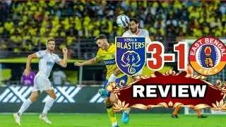 KERALA BLASTERS FC VS EASTBENGAL FC MATCH REVIEW😍ISL TODAY MATCH HIGHLIGHTS🤩KBFC VS EBFC