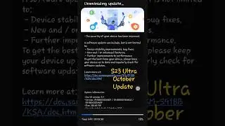 S23 Ultra October Update 2023 #device #s23ultra #samsungs23 #samsung