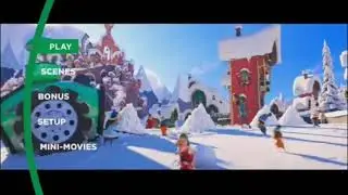 The Grinch (2018) Dvd Menu