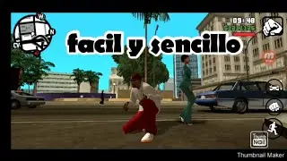 Cómo agacharse en gta San Andreas Android📱(2020)