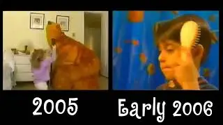 Playhouse Disney Breakfast with Bear Promo Comparison (2005 and Early 2006)