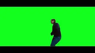 Emo Parker slide Green screen