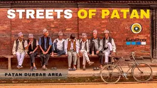 A walk around ancient alleys of Patan | GoPro Hero 9 | non copyright video