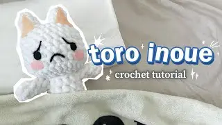 ✮ Low-Sew Crochet Toro Cat | Cute Amigurumi Tutorial | Chunky Yarn Version ✮