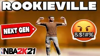 I RAGED IN ROOKIEVILLE WITH THE BEST BUILD IN NBA 2K21 NEXT GEN