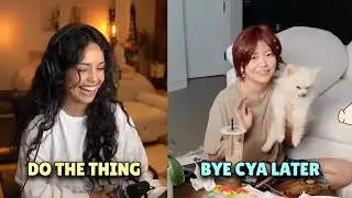 Valkyrae reacts to 