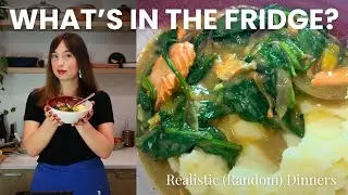 Realistic Dinners 🍲 Salmon, Sad Spinach, Coconut Milk
