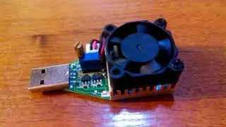 Переменный нагрузочный резистор USB от 0 до 3 Ампер