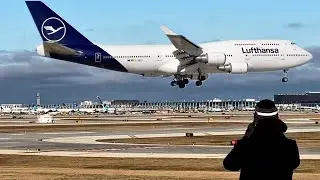 Chicago O'Hare Airport (ORD) 🇺🇸 Plane Spotting  -  Rush Hour and Close up Landing / Take off