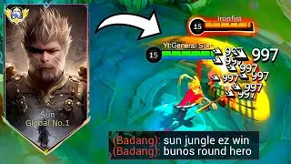 SUN NEW GOD MODE BUILD IS INSANE!! ENEMY THINK IM CHEATING 🤣😂