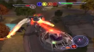 Destroy All Humans! Final Boss: Silhouette and the Roboprez
