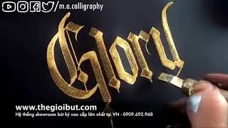 Nghệ thuật viết chữ Calligraphy | Cách viết chữ đẹp