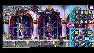 (MapleStory M) Bossing Full Run Solo - Dark Knight vs hMag cHilla cVL nRA cExpedition