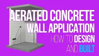 #Aerated #Concrete #Wall Laying, How to design and built (with underfloor heating) #1/20