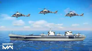 HAMMERHEAD helicopter in action Alpha Test : Modern Warships