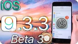 iOS 9.3.3 BETA 3! Jailbreak UPDATES & 9.3.2?