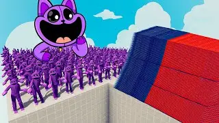 200x CATNAP + 1x GIANT vs EVERY GOD - Totally Accurate Battle Simulator TABS